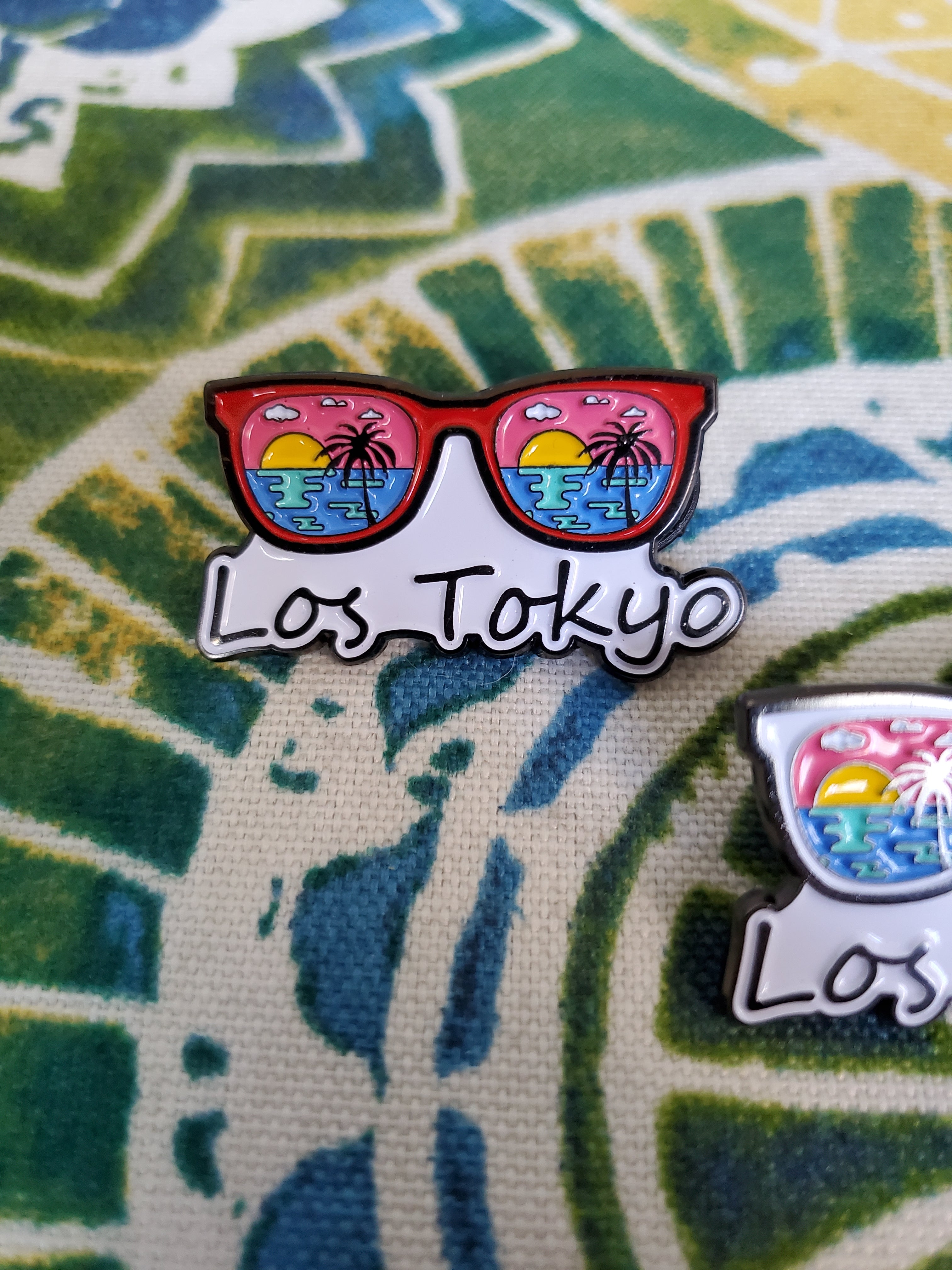 los tokyo - vaporwave tropical california sunglasses